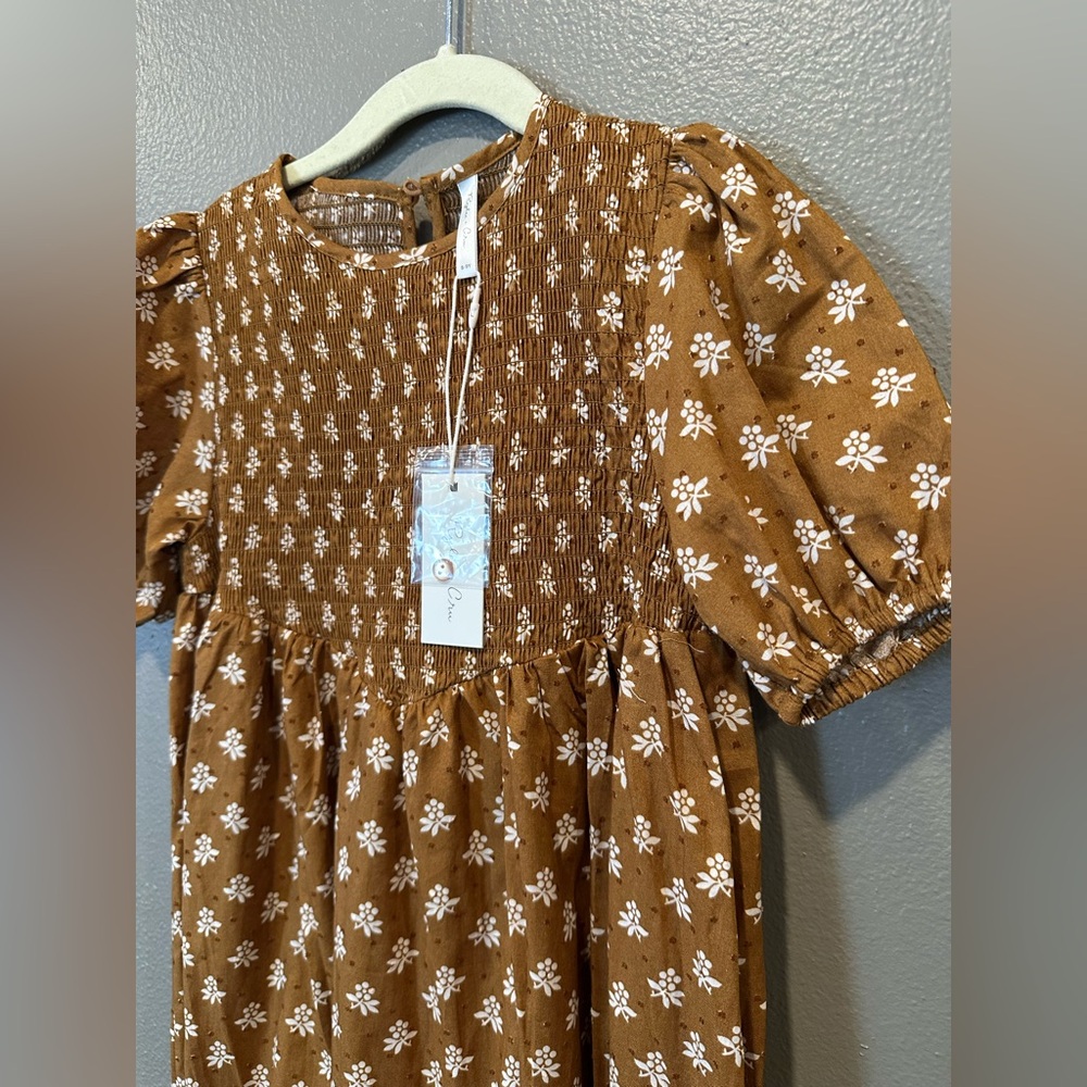 Rylee and cru Lydia dress golden fleur 8/9 nwt - Picture 4 of 5